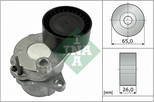Belt Tensioner, V-ribbed belt